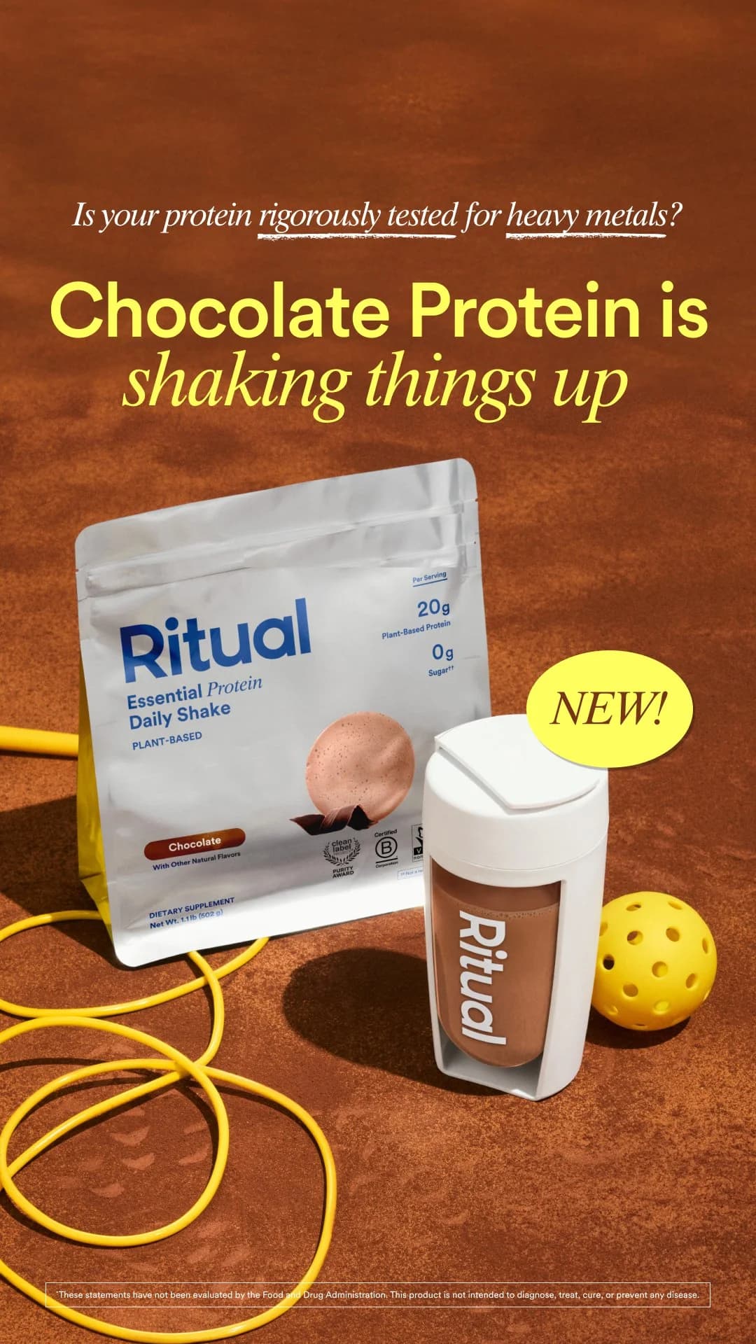 Chocolate Protein paid social story