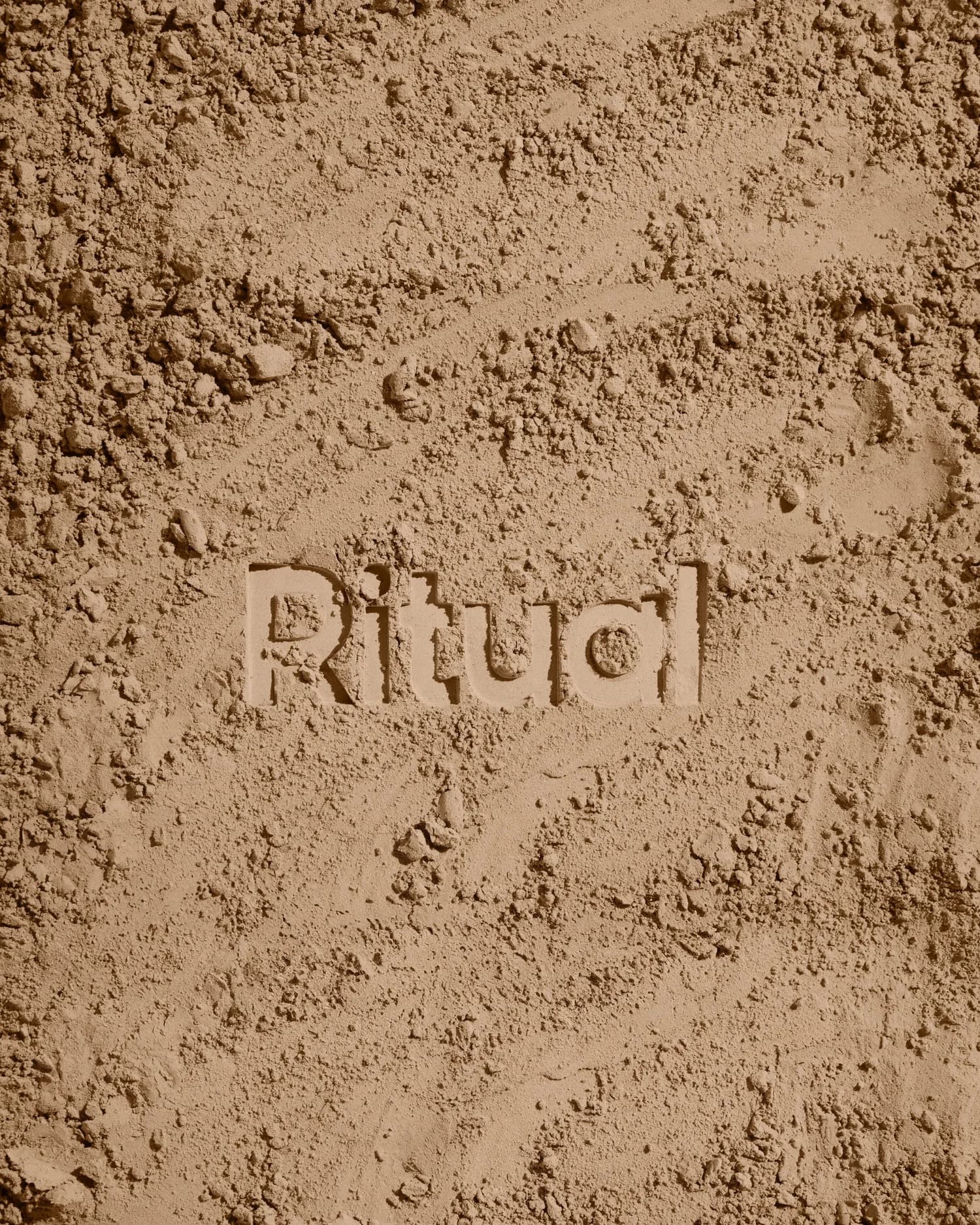 Close-up of Ritual chocolate protein powder