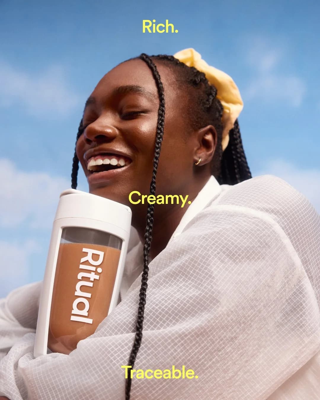 Chocolate Protein Instagram launch post