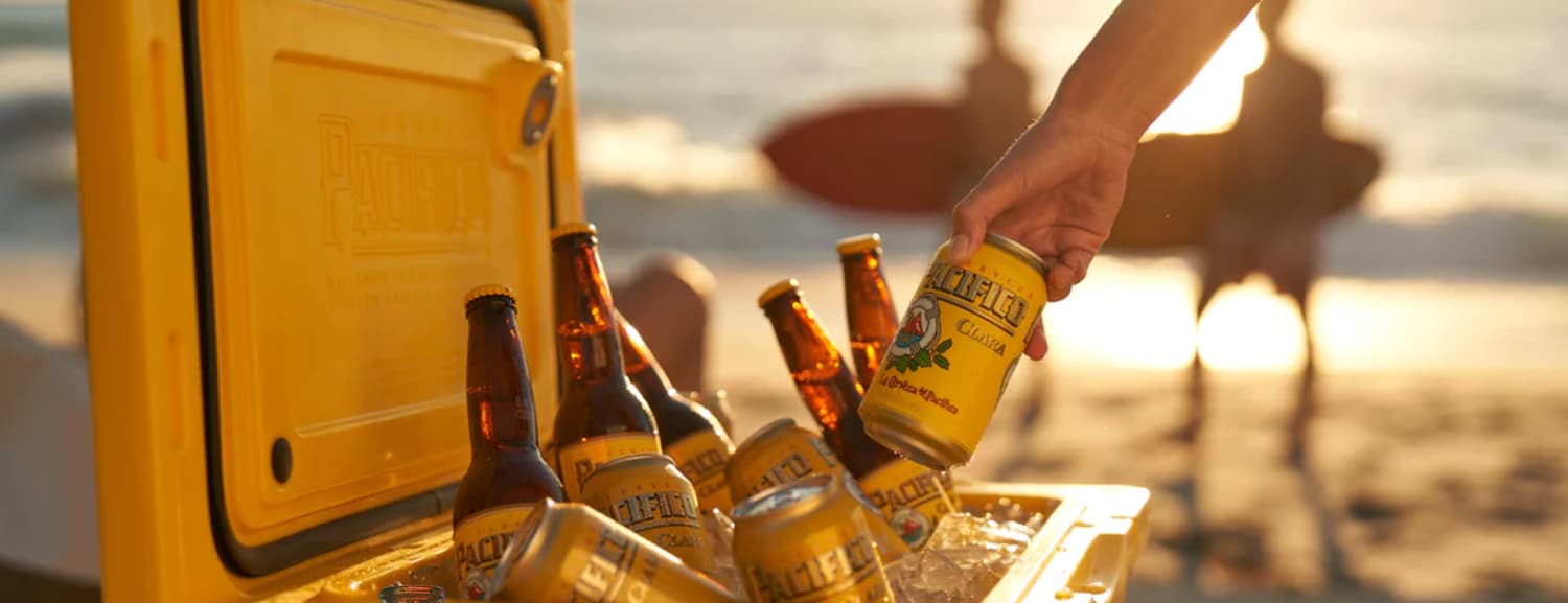 Pacifico and Dissect campaign artwork